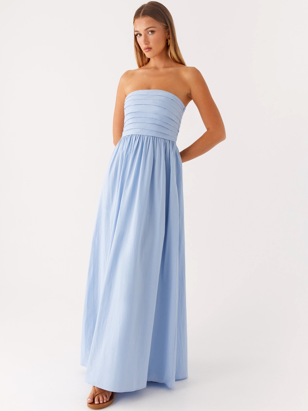 NWT PepperMayo Blue Tamia Maxi Dress Size 6